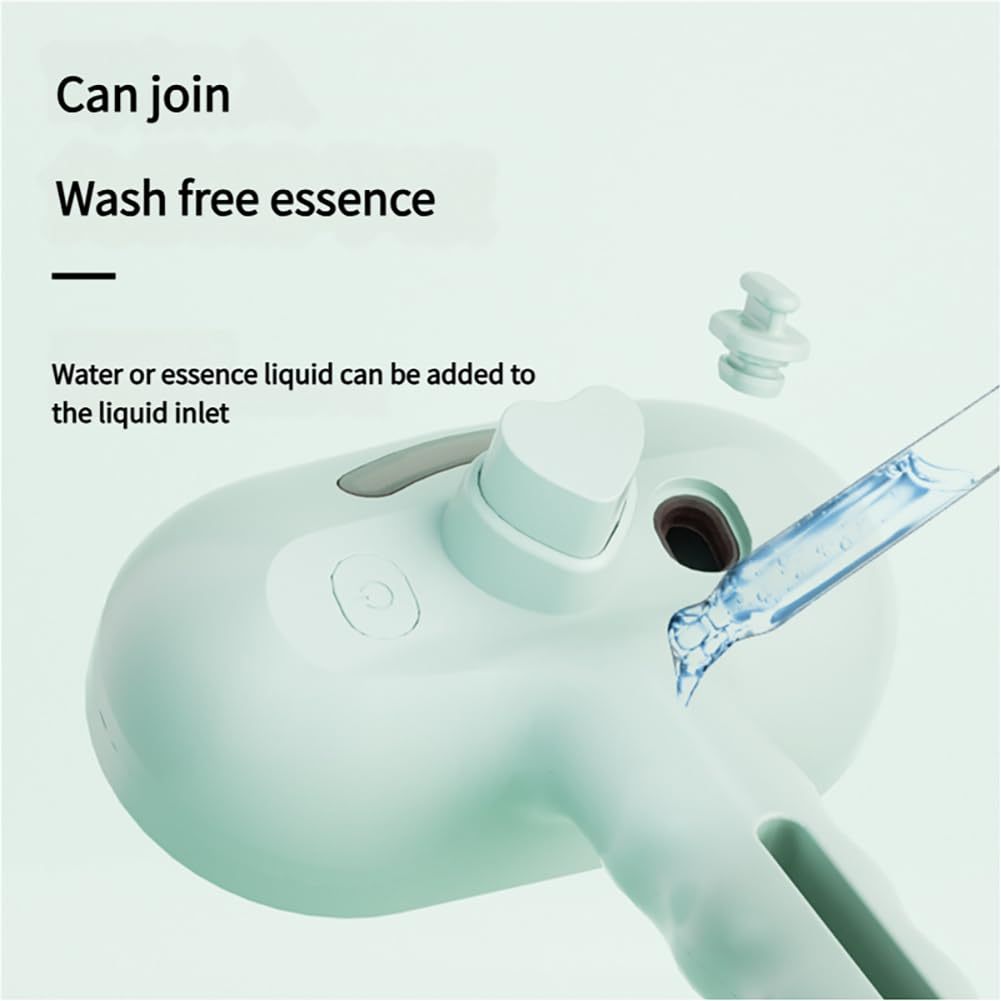 3-in-1 Self-Cleaning Steam Pet Brush For Shedding, Pet Steam Brush, Silicone Bristle Head 360 Rotating Pet Steam Brush