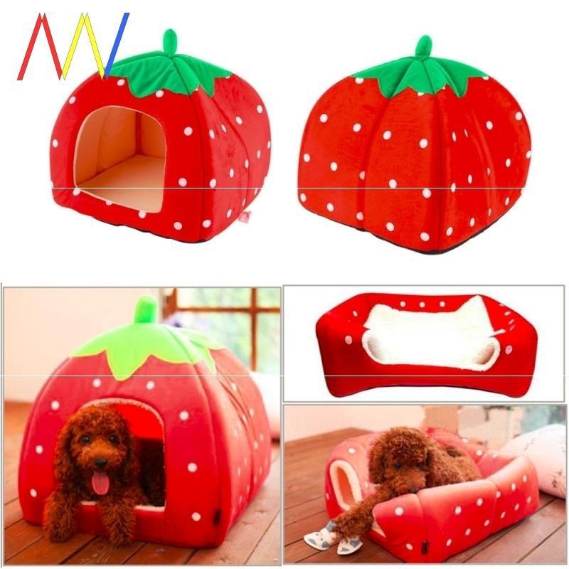Pineapple fruit pet bed
