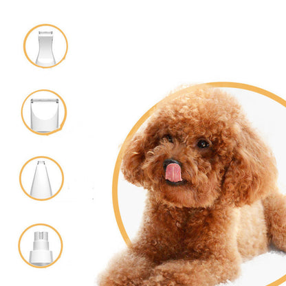 Pet Shaving Clipper 4 In 1 Dog And Cat Electric Clipper